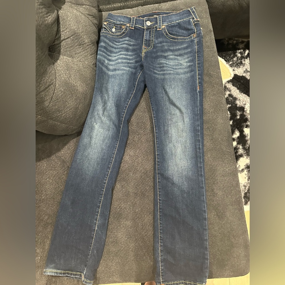 True Religion Men’s Ricky Straight Jeans